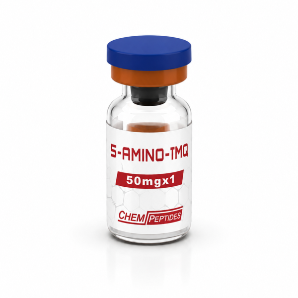 5-Amino-1MQ 50mg NAD+ research peptide vial — Chempeptides