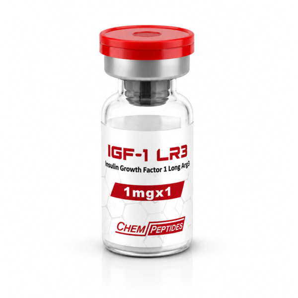 IGF-1 LR3 1mg research peptide vial — Chempeptides