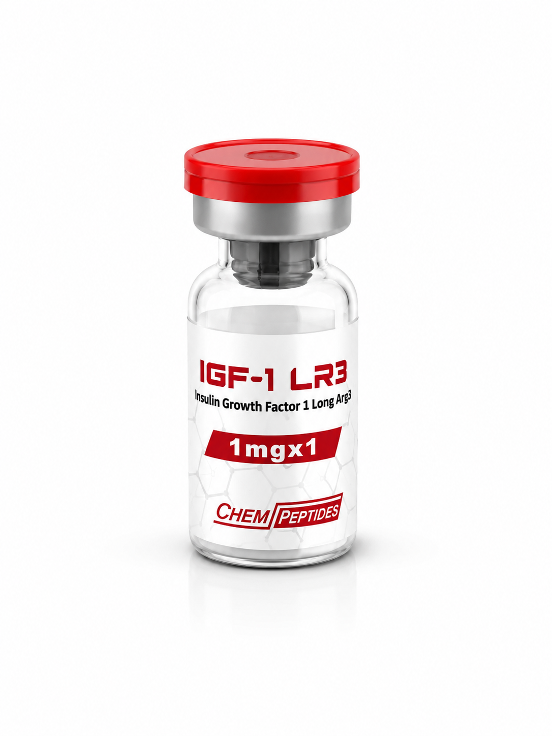 IGF-1 LR3 1mg research peptide vial — Chempeptides