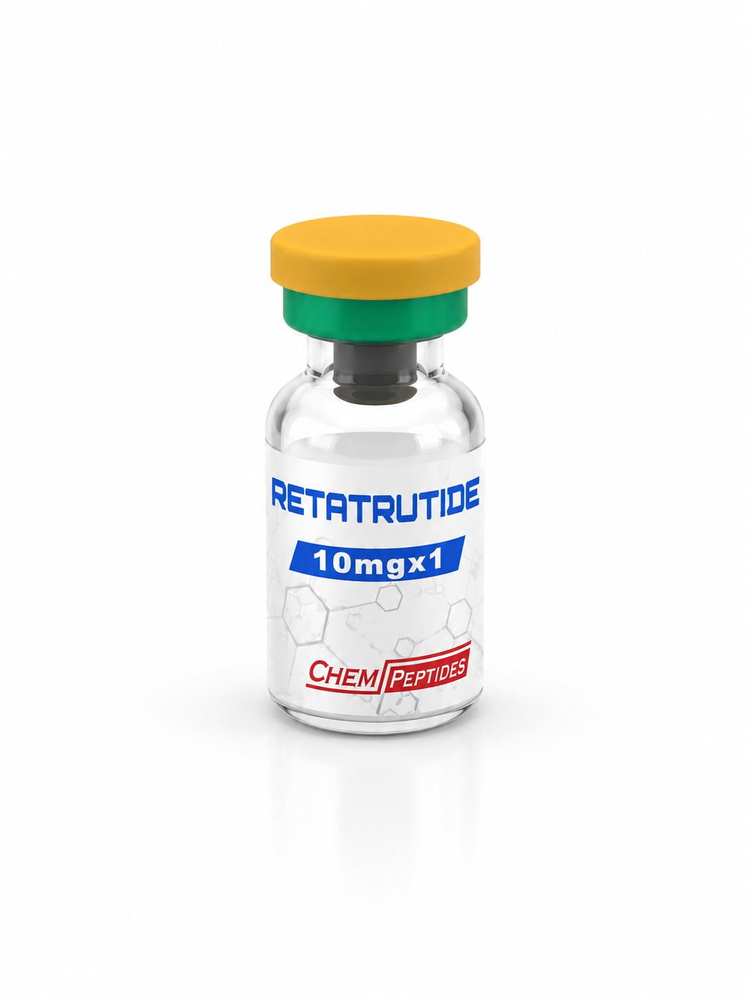 Retatrutide 10mg research peptide vial — Chempeptides