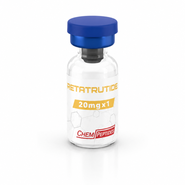 Retatrutide 20mg research peptide vial — Chempeptides