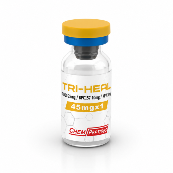 Tri-Heal TB+BPC+KPV blend research vial — Chempeptides