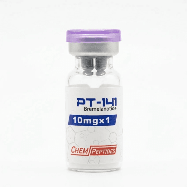PT-141 10 mg vial, onderzoekspeptide van Chempeptides